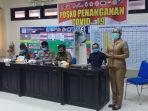 Suasana rapat Kick Off vaksinasi Kabupaten Jayapura