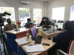 Dialog Interaktif RRI dengan tema sukses vaksin sehat Papua .(Foto. Humas Polda Papua)