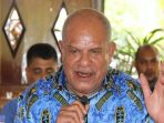 Ketua Lembaga Masyarakat Adat (LMA) Port Numbay George Awi.(Foto. Istimewa)