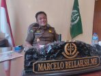 Kepala Kejaksaan Negeri Kepulauan Yapen Marcelo Bellah.(Foto. Rich)
