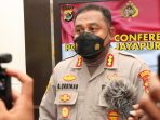 Kapolresta Jayapura Kota Kombes Pol. Gustav R. Urbinas, SH., S.IK., M.Pd .(Foto. Humas Polresta Jayapura Kota)