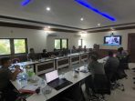 Suasana rapat pembahasan rencana evakuasi 8 karyawan PT.PTT yang tewas di Beoga.(Foto. Pendam XVIICenderawasih)