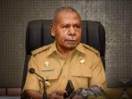 Bupati Jayapura, Mathius Awoitauw, SE, M.Si .(Foto. Tinus)