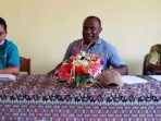 Kadistrik Sentani Barat nyatakan siap dukung pelaksanaan KMAN VI walaupun lokasinya tidak dijadikan sebagai serasehan.(Foto. Ty)