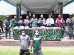 Tim gabungan Korem 172PWY berhasil mengagalkan 5 Kg ke Indonesia setelah mengamankan 6 pemuda asal PNG.(Foto. Penrem 172PWY)