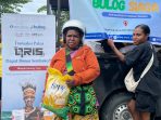 Sebelumnya bulog siaga telah hadir di Nabire namun akan kembali hadir, sebagai upaya pengendalian inflasi di Papua Tengah.(Foto. Humas Bank Indonesia Papua)