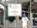 Advokat Melianus Yable, S.H. selaku Koordinator, Lembaga Bantuan Hukum Papua Justice & Peace Pos Sorong setelah resmi dibuka.(Foto. Istimewa)