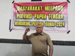 Kepala Suku Besar Mee Pago Provinsi Papua Tengah, Melkias Keiya.(Foto. Istimewa)