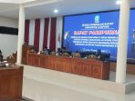 Suasana sidang raperda APBD Perubahan tahun anggaran 2025 Suasana sidang raperda APBD Perubahan tahun anggaran 2025
