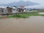 Bencana banjir melanda perumahan di distrik Sentani.(Foto. Istimewa)