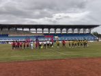2 Tim pembuka siap bertanding di tournament Okmin Cup I di lapangan SBY Sentani.